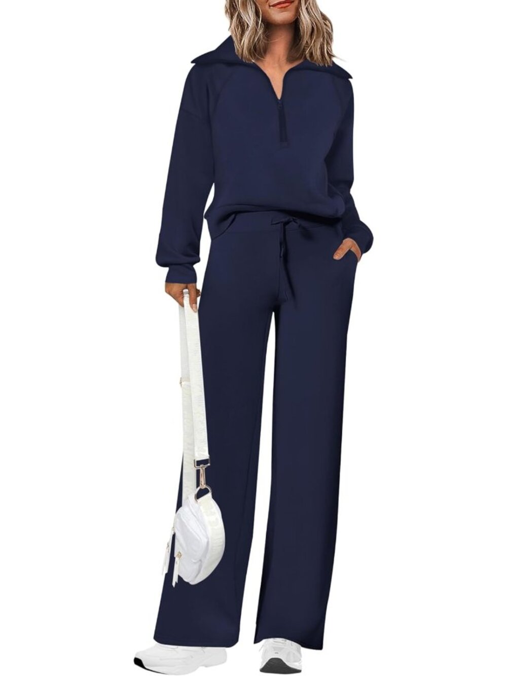 Chic Women's 2 Piece Matching Lounge Set | Cozy Sweatsuit for Relaxation